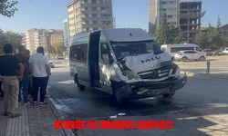 Elazığ’da minibüs ile otobüs çarpıştı: 8 yaralı
