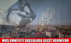 Muş'ta haftalık suç raporu açıklandı