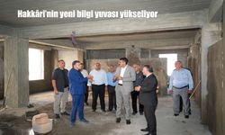 Hakkâri’nin Yeni Kütüphane ve Ders Çalışma Merkezi Yükseliyor