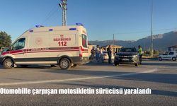 Erzincan’da Otomobil ile Motosiklet Çarpıştı: 1 Yaralı