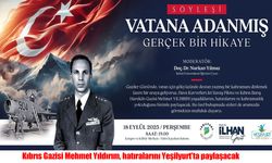 Kıbrıs Gazisi Mehmet Yıldırım, Hatıralarını Yeşilyurt’ta Paylaşacak