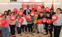 Erzurum’da Uluslararası İşaret Dilleri Günü Programı Düzenlendi