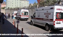 Siirt’te talihsiz kaza: Bir kişi terastan düşerek hayatını kaybetti