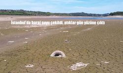 İstanbul’da Baraj Suları Çekildi: Atıklar Ortaya Çıktı