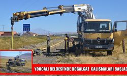 Yoncalı doğalgaza kavuşuyor