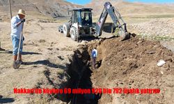 Hakkari Köylerine 69 Milyon TL’lik Dev Yatırım