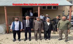 Kaymakam Minuz, Köy Ziyaretlerinde Vatandaşlarla Buluştu