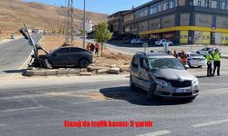 Elazığ’da Feci Trafik Kazası: 5 Yaralı