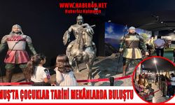 Muş’ta çocuklar Malazgirt’in tarihi güzelliklerini keşfetti