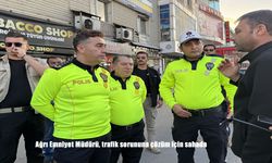 Ağrı Emniyet Müdürü, trafik sorununa çözüm için sahada