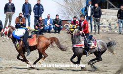 Erzurum’da cirit heyecanı başlıyor