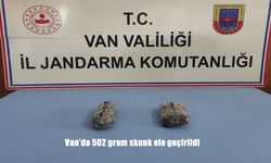 Van’da 502 gram skunk ele geçirildi