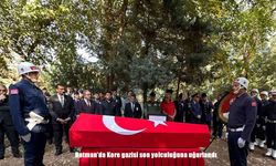 Batman’da Kore gazisi son yolculuğuna uğurlandı