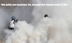 Türk polisi zoru başarıyor: Sis, karanlık fark etmiyor hedef 12’den