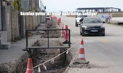 Bozulan yollar iki aydır onarılmayı bekliyor