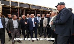 Aziziyeli muhtarlara yatırım turu