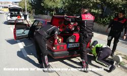 Malatya'da polisin "dur" ihtarına uymayan araçta uyuşturucu ele geçirildi