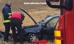 Van'da trafik kazası: 5 yaralı