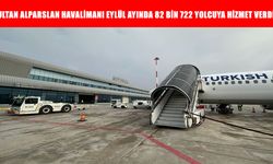 Muş Sultan Alparslan Havalimanı'nda bir ayda 82 bin 722 kişi uçtu!