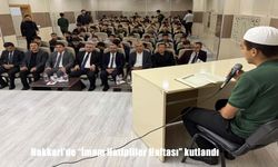 Hakkari’de "İmam Hatipliler Haftası" kutlandı