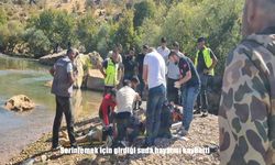 Serinlemek için girdiği suda hayatını kaybetti