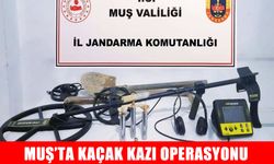 Muş’ta kaçak kazı operasyonu: 7 şüpheli suçüstü yakalandı