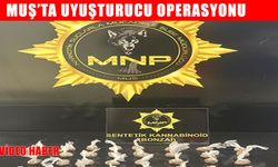 Muş’ta otobüs terminalinde uyuşturucu operasyonu!
