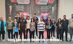 Elazığ Dart Takımı Türkiye’nin zirvesinde