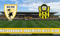 Muşspor-Malatyaspor maçının hakemleri açıklandı