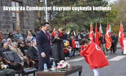 Akyaka’da Cumhuriyet Bayramı coşkuyla kutlandı
