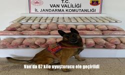 Van'da 67 kilo uyuşturucu ele geçirildi