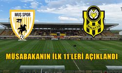 Muşspor-Malatya maçının ilk 11’leri belli oldu