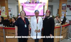 Kanseri yenen hemşire işine dönmek için gün sayıyor