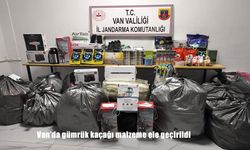 Van’da gümrük kaçağı malzeme ele geçirildi