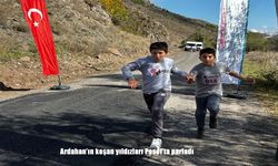 Ardahan’ın koşan yıldızları Posof’ta parladı