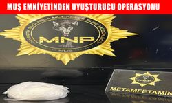 Muş’ta 983 gram metamfetamin ele geçirildi