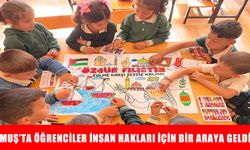 Muş'taki tüm okullarda "Filistin Farkındalık Etkinlikleri" düzenlendi