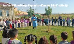 Van’da "4 Ekim Dünya Hayvanları Koruma Günü" etkinliği