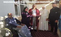 Rahatsızlığından dolayı nikaha katılamayan babaya duygulandıran sürpriz