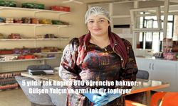 5 yıldır tek başına 800 öğrenciye bakıyor: Gülşen Yalçın'ın azmi takdir topluyor