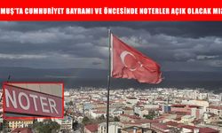 Muş’ta 28 Ekim’de noterler açık mı? 29 Ekim Cumhuriyet Bayramı öncesi noter çalışma saatleri belli oldu!