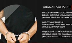 Bingöl’de Huzur Operasyonu: Aranan 35 Şüpheli Yakalandı