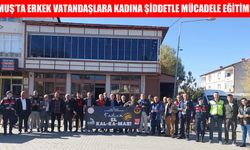 Muş’ta “Kadına El Kalkamaz” farkındalık etkinliği düzenlendi