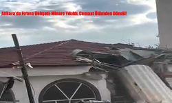 Ankara’da Fırtına Dehşeti: Minare Yıkıldı, Cemaat Ölümden Döndü!