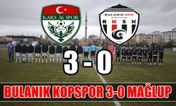 Bulanık Kopspor deplasmanda Kars 36 Spor'a 3-0 mağlup oldu