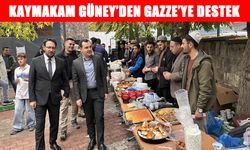 Hasköy Kaymakamı İsmail Güney'den Gazze kermesine destek