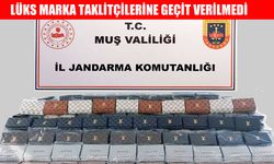 Muş’ta 1,2 milyonluk taklit ürün operasyonu