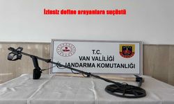 Çaldıran’da Define Operasyonu