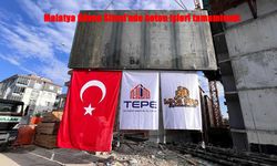 Malatya’da Beton Sevince Döndü