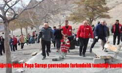 Kızılay ve Doğubayazıt Halkı Tarihi Miras İçin El Ele Verdi